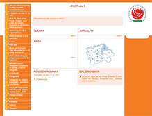 Tablet Screenshot of praha9.cssd.cz
